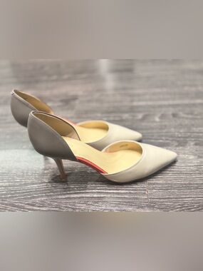 TAHARI Pumps Coco D'orsay leather pointed toe Size 10